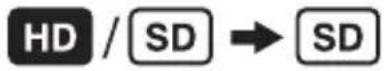 SONY VRDMC6 - Connexion d'un autre dispositif vidéo et enregistrement de la vidéo SD (définition standard) HD / SD - 1