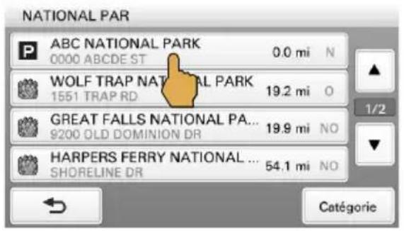 NATIONAL PAR ABC NATIONAL PARK 0000 ABCDE ST 0.0 mi N WOLF TRAP NATIONAL PARK 1551 TRAP RD 19.2 mi O GREAT FALLS NATIONAL PA... 9200 OLD DOMINION DR 19.9 mi NO HARPERS FERRY NATIONAL ... SHORELINE DR 54.1 mi NO Catégorie