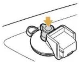 SONY NVU84 - Press firmly, then turn the lever counterclockwise to lock into the position. - 3
