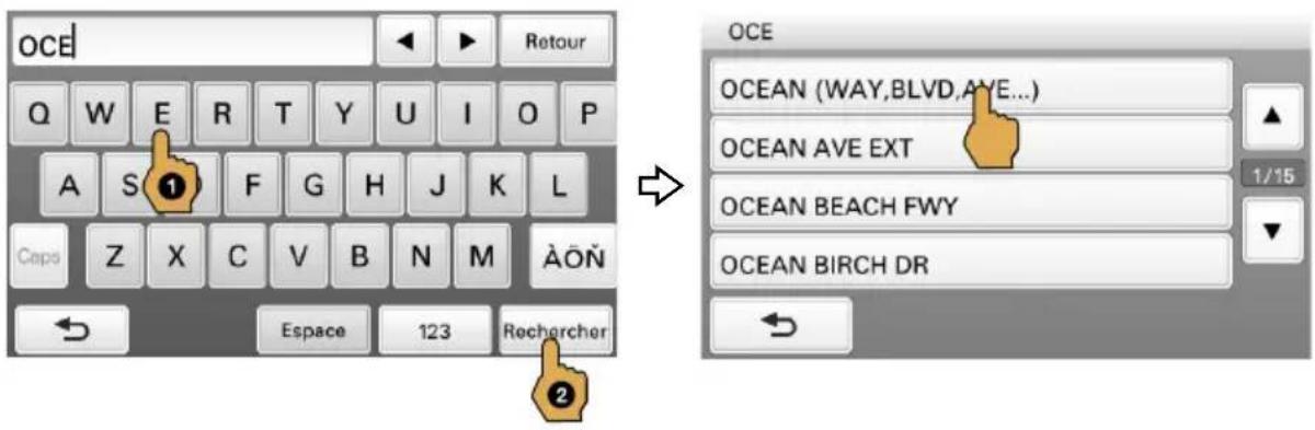 OCE Q W E R T Y U I O P A S ① F G H J K L Caps Z X C V B N M ÀÖÑ Espace 123 Rechercher → OCE OCEAN (WAY,BLVD,AYE...) OCEAN AVE EXT 1/15 OCEAN BEACH FWY OCEAN BIRCH DR ←