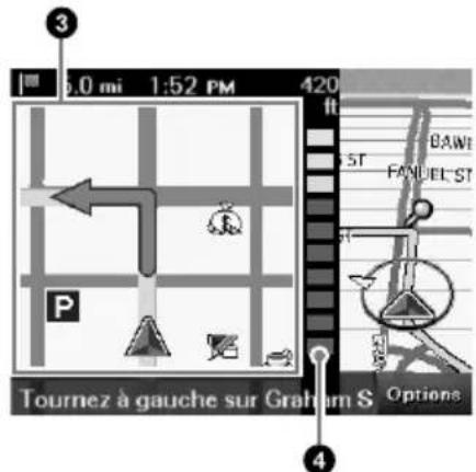 SONY navu NVU44 - À l'approche d'une jonction d'autoroute À l'approche d'une intersection de rue - 2