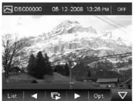 SONY navu NVU44 - Photo playback display - 1