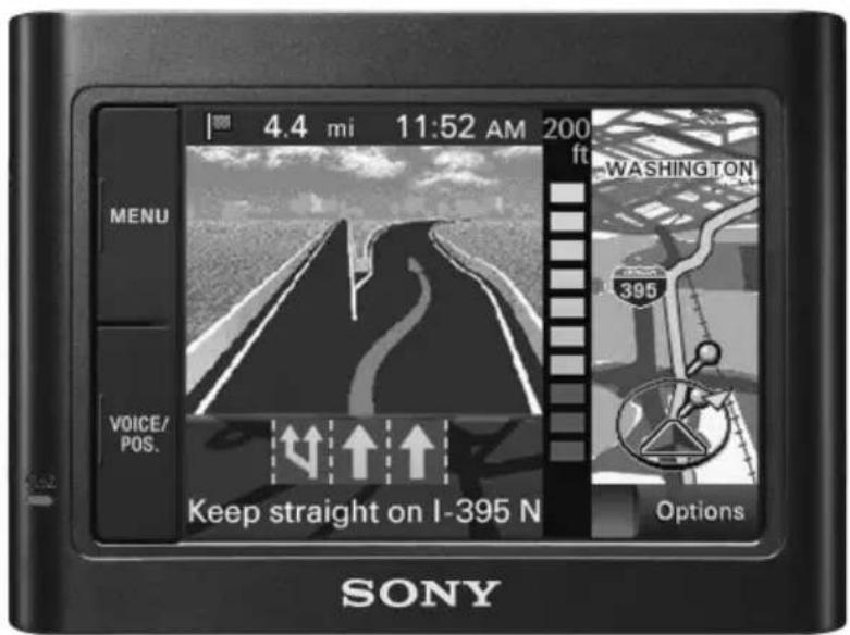 SONY navu NVU44 - 1