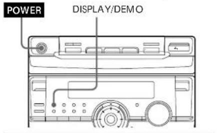SONY MHCD90AV - Utilización del visualizador del reproductor de discos compactos - 1