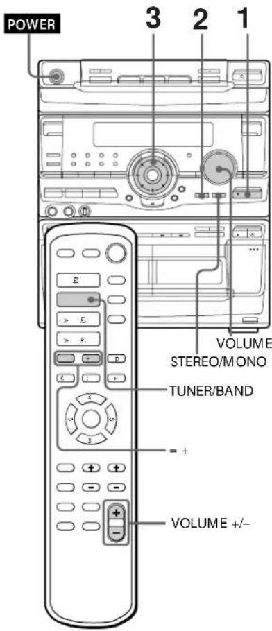 SONY MHCD90AV - — Sintonía memorizada - 1