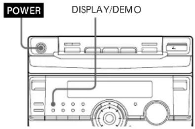 SONY MHCD90AV - Utilisation de l'affichage - 1