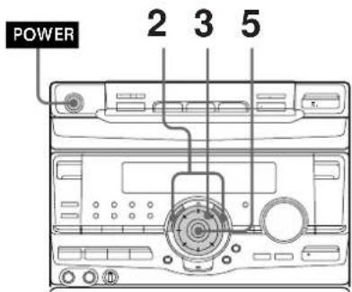 SONY MHCD90AV - Ajuste del ecualizador gráfico - 1