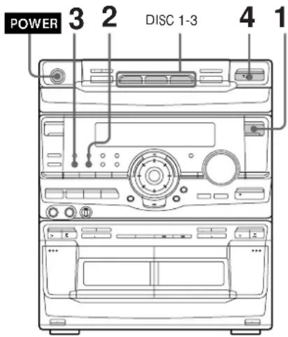 SONY MHCD90AV - Reproducción de canciones de discos compactos en orden arbitrario - 1
