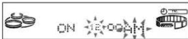 SONY MHCD90AV - Enregistrement programmé de la radio (suite) - 1