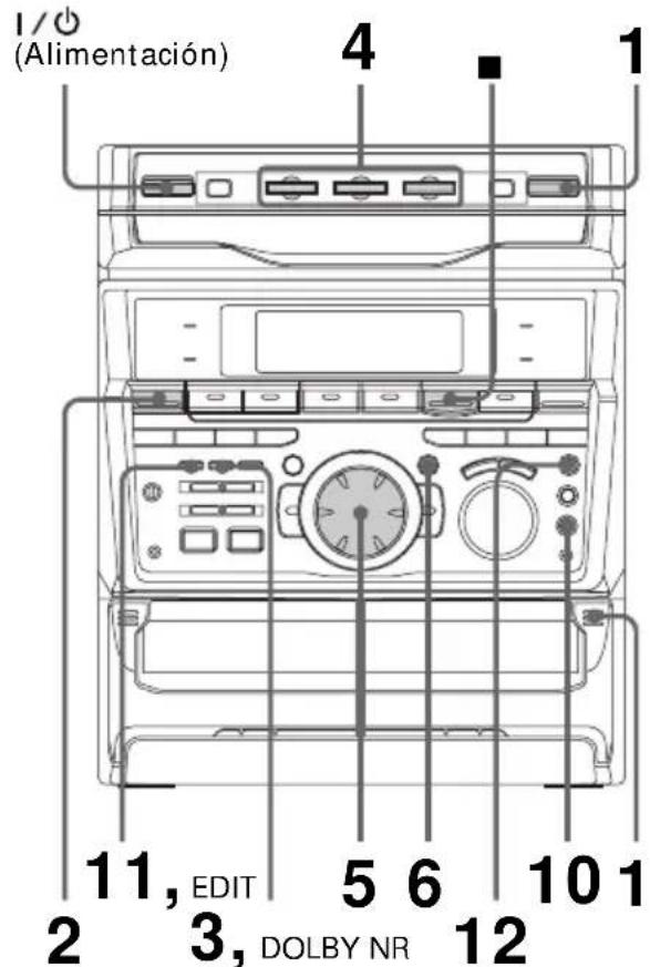 SONY MHCRXD80 - — Edición de programa - 1