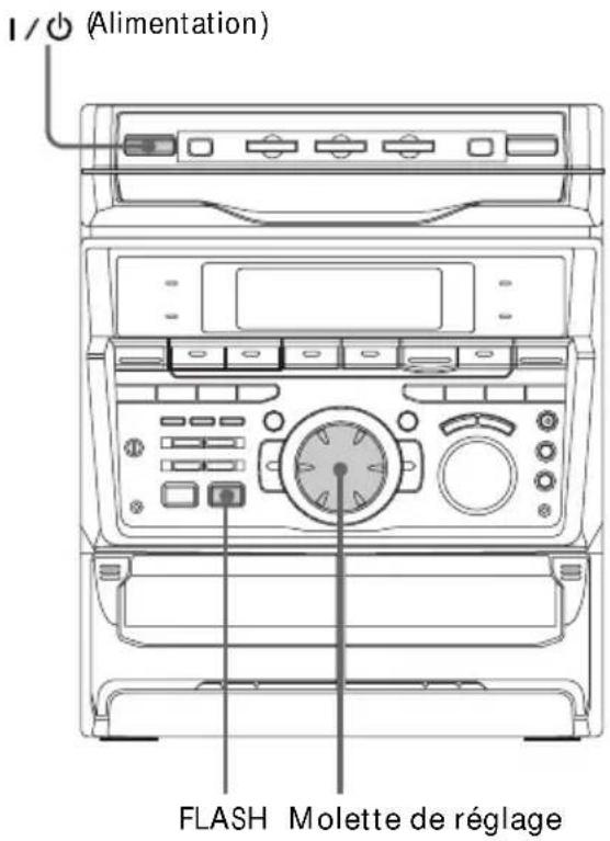 SONY MHCRXD80 - — Fonction FLASH - 1