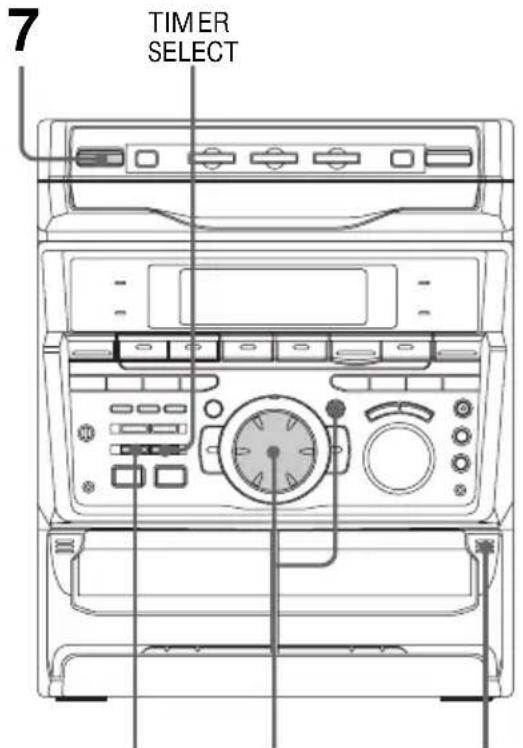 SONY MHCRXD80 - Enregistrement programmé de la radio - 1