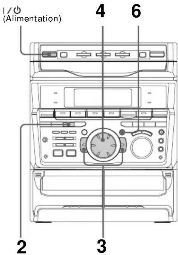 SONY MHCRXD80 - Réglage de l'égaliseur graphique - 1