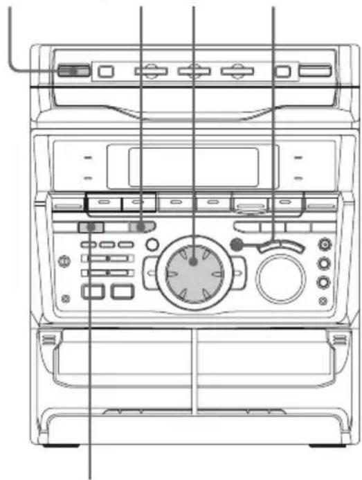 SONY MHCRXD80 - (MHC-GRX9900/GRX70/GRX70J/RXD9/RXD80 solamente) - 1