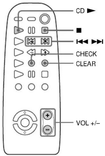 SONY MHCRXD80 - Programmation des plages de CD - 2