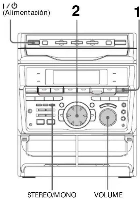 SONY MHCRXD80 - — Sintonía memorizada - 1