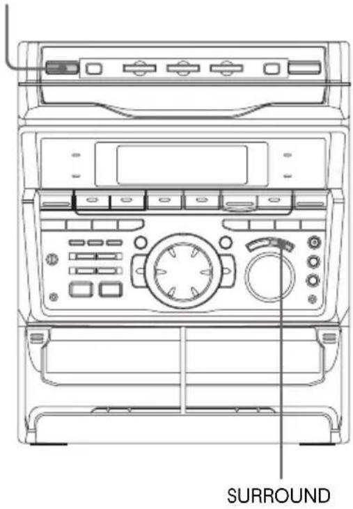 SONY MHCRXD80 - Selección de efectos perimétricos - 1