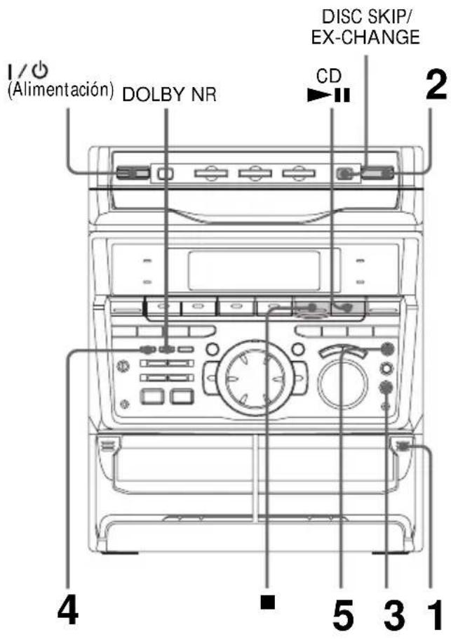 SONY MHCRXD80 - — Grabación sincronizada con disco compacto - 1