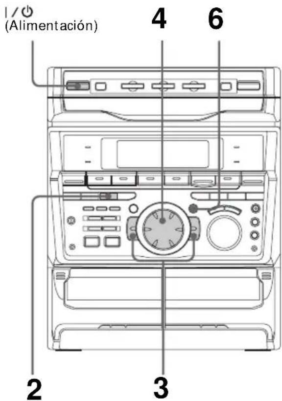 SONY MHCRXD80 - Ajuste del ecualizador gráfico - 1