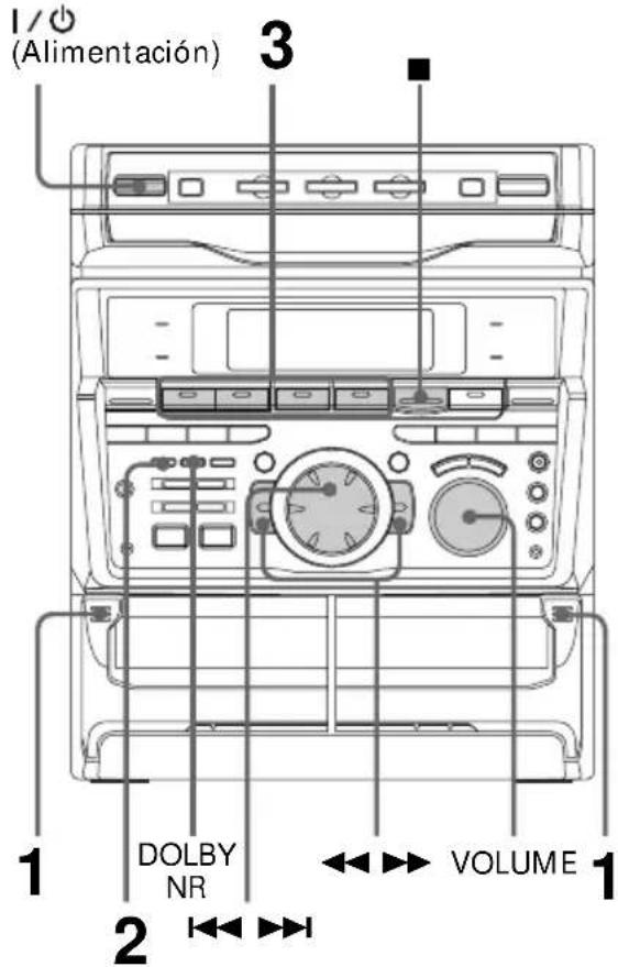 SONY MHCRXD80 - Reproducción de cintas - 1