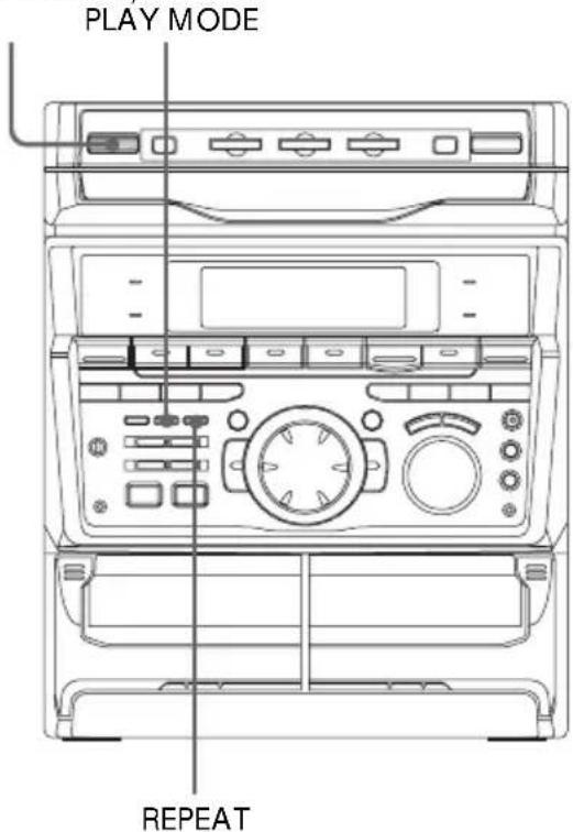 SONY MHCRXD80 - Reproducción repetida de canciones de discos compactos - 1