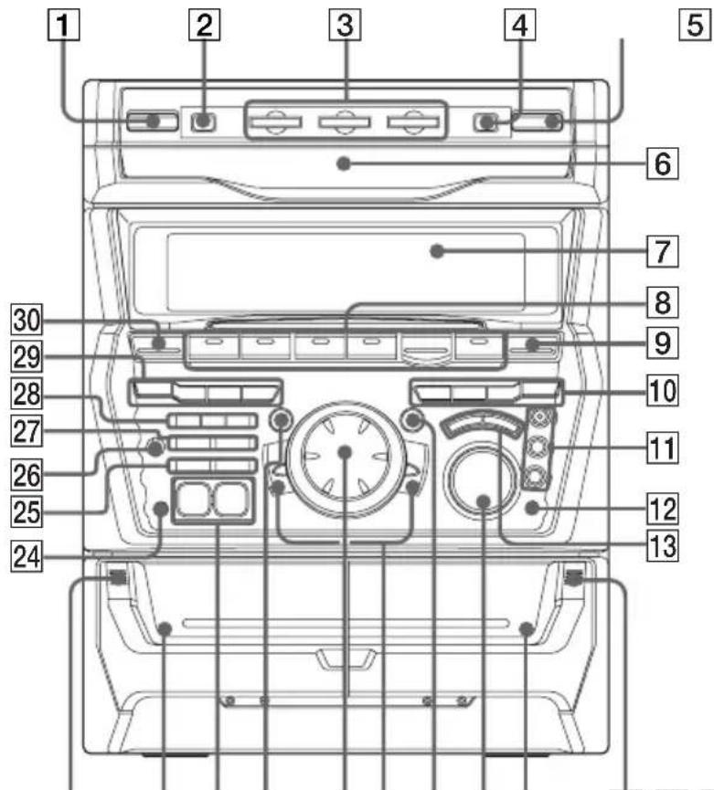 SONY MHCGRX50 - MHC-GRX9900/RXD9 - 1