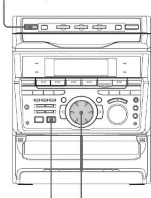 SONY MHCGRX50 - Destello de una parte de un disco compactoro - 1