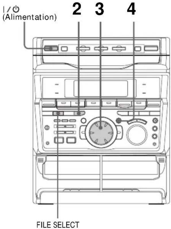 SONY MHCGRX50 - (MHC-GRX9900/GRX70/GRX70J/RXD9/RXD80 seulement) - 1