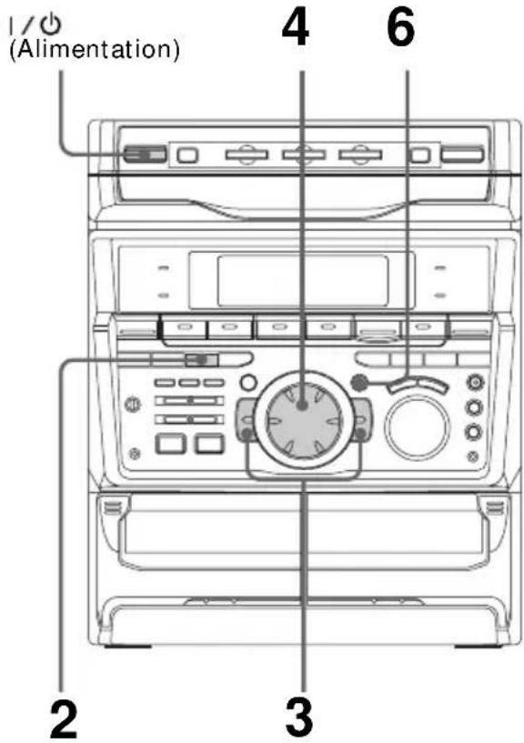SONY MHCGRX50 - Réglage de l'égaliseur graphique - 1