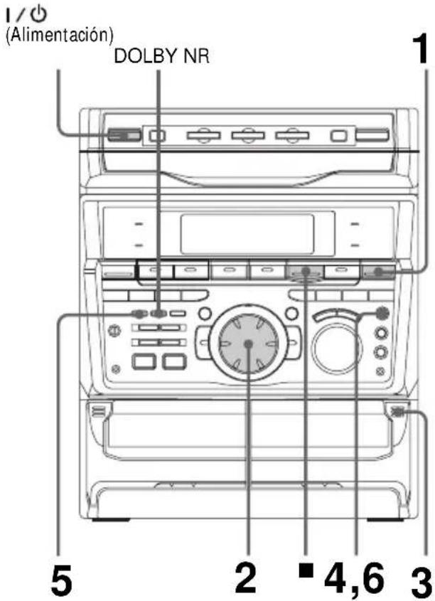 SONY MHCGRX50 - Grabación de la radio - 1