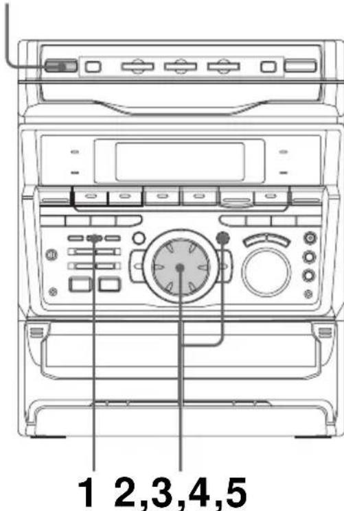 SONY MHCGRX50 - Localización de una emisión por el tipo de programa (PTY) - 1