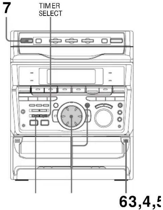 SONY MHCGRX50 - Enregistrementprogramme de la radio - 1