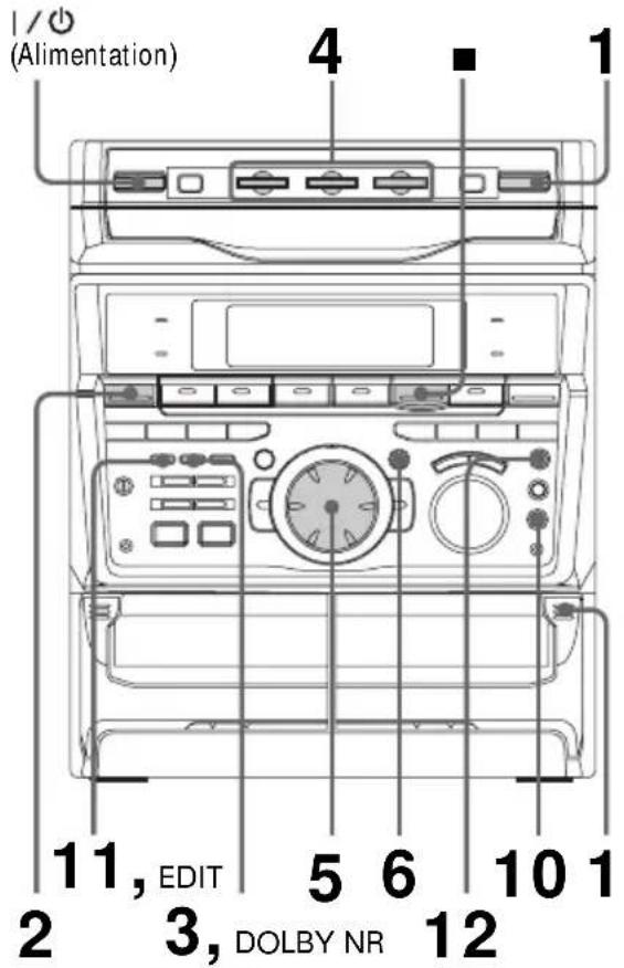SONY MHCGRX50 - Montageprogramme - 1