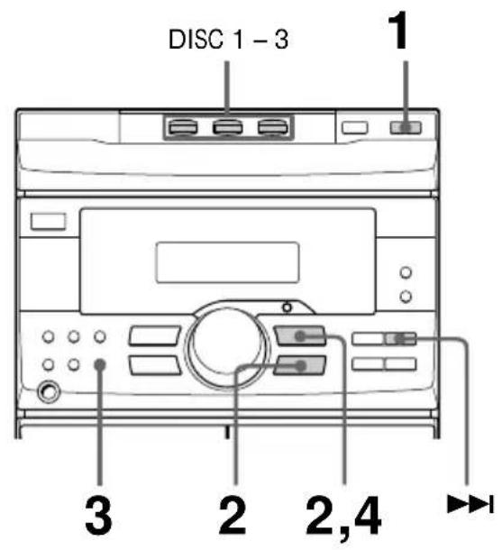 SONY MHCGRX2 - Reproduccion decanciones de CD enorden arbitrario - 1