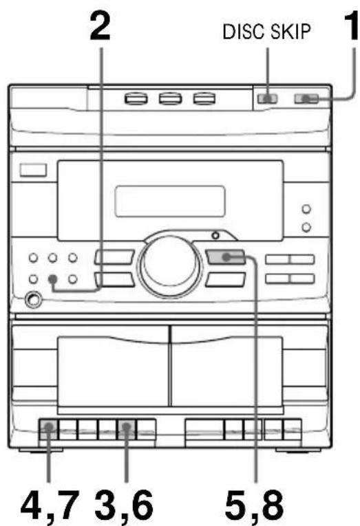 SONY MHCGRX2 - Montage avec selection de la durée de cassette - 1