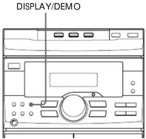 SONY MHCGRX2 - Utilización del visualizador de CD - 1