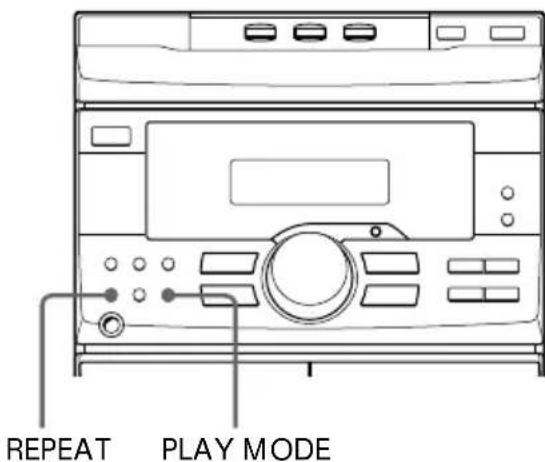 SONY MHCGRX2 - Lecture repétée des plages d'un CD - 1