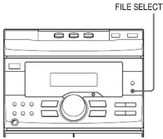 SONY MHCGRX2 - Sélection de l'accentuation audio - 1