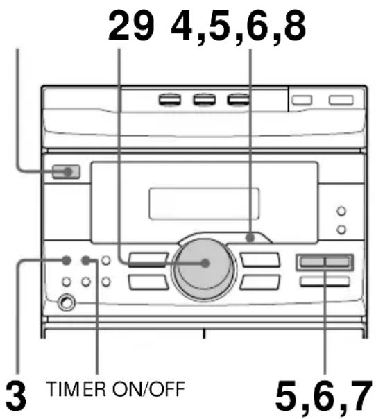 SONY MHCGRX2 - Cronodespertador - 1