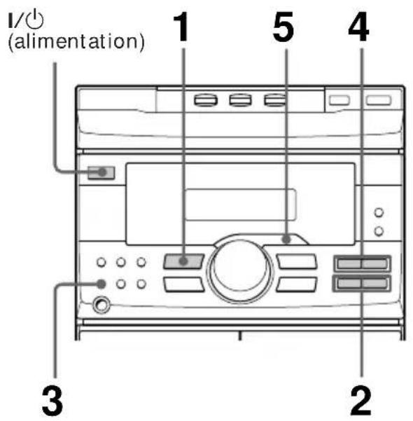 SONY MHCGRX2 - Étape 3: PréRéglage des stations de radio - 1