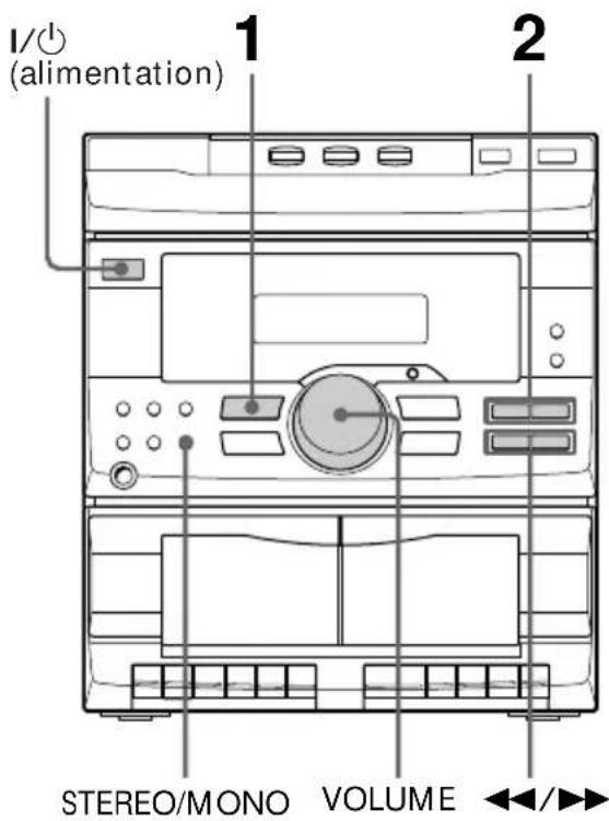 SONY MHCGRX2 - Stations prereglies - 1