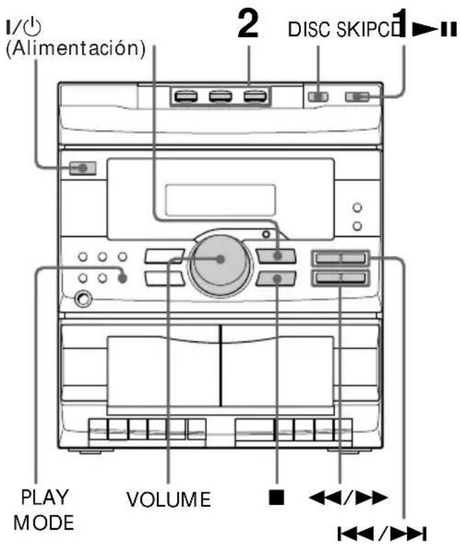SONY MHCGRX2 - Reproducción de un CD - 1