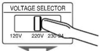 SONY MHCDP700 - Sur les modèles avec sélecteur de tension, réglez VOLTAGE SELECTOR sur la tension du courant secteur local. - 1