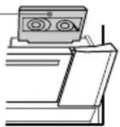 SONY MHCDP700 - Carga de un casete - 1