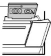 SONY MHCDP700 - Insertion d'une cassette - 1