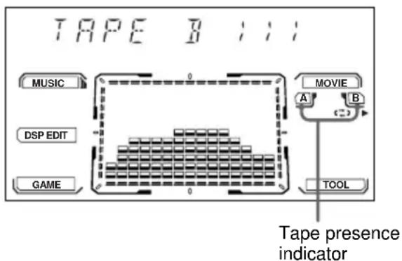 SONY MHCDP700 - Playing a tape - 1