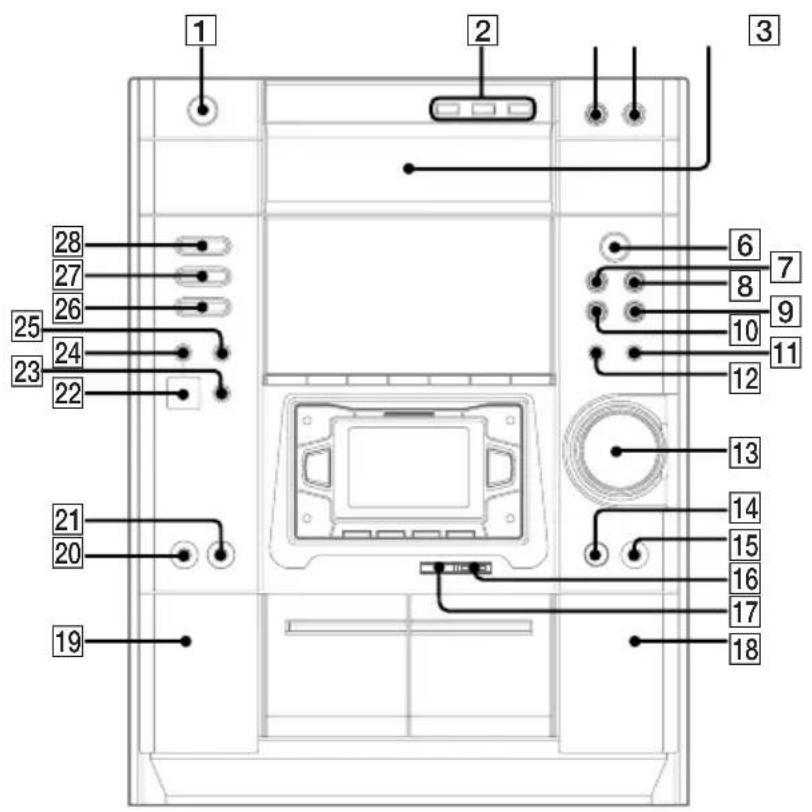 SONY MHCDP700 - Main unit - 1