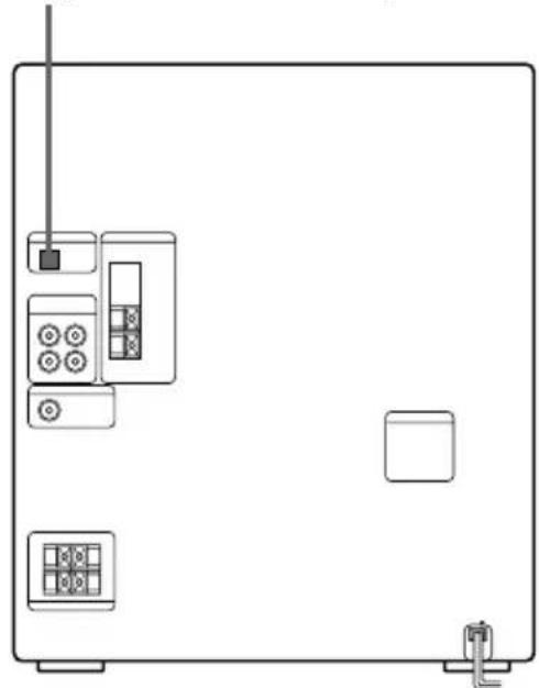 SONY MHCGRX9000 - Raccordement d'une platine MD pour l'enregistrement numérique - 1