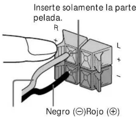SONY MHCGRX9000 - Conecte los altavoces. - 1