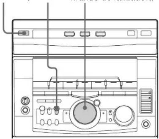 SONY MHCGRX9000 - Destello de una parte de un disco compacto - 1